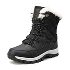✨ Lightweight Women’s Warm Snow Boots – Comfortable & Not Bulky, Fur Lined for Easy Walking/Winter Trips