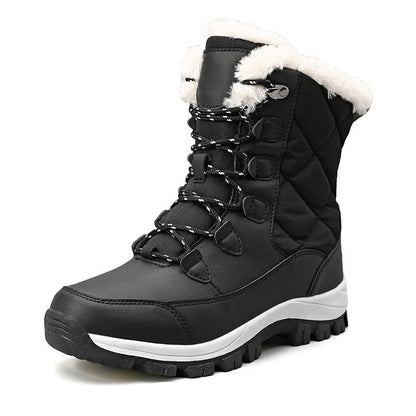 ✨ Lightweight Women’s Warm Snow Boots – Comfortable & Not Bulky, Fur Lined for Easy Walking/Winter Trips