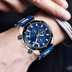 Black Friday bargain prices Large Dial Calendar Quartz Business Watch