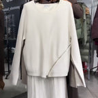 💖 50% DISCOUNT! Romantic Knit & Tulle Mesh Dress – Feminine Elegance, Perfect for Date/Night Out