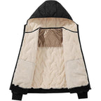 🔥 HOT SALE! Men’s Warm Zipper Hooded Coat – Fleece Lined, Windproof & Stylish, Must-Have for Winter!