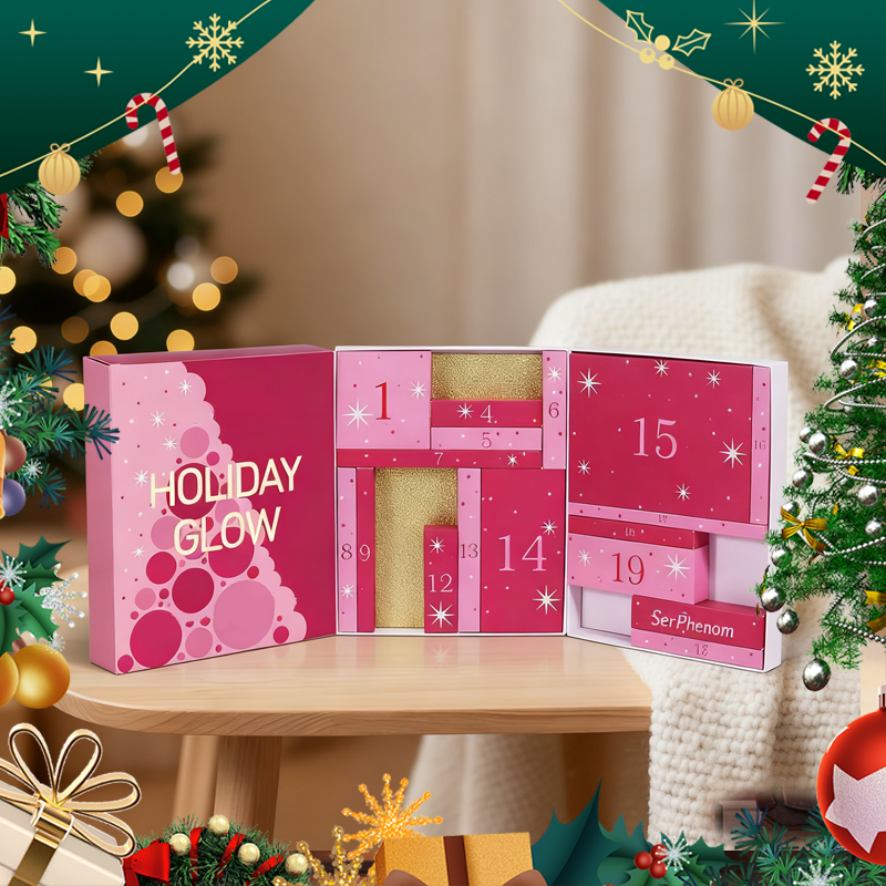 🎇💋 Festive Makeup Advent Calendar Gift Set – Sparkly & Pigmented Minis, Shine Bright This Christmas! #FestiveMakeup #ChristmasBeautyKit