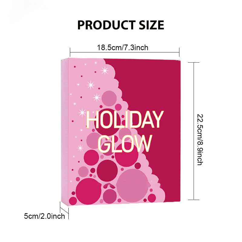 🎇💋 Festive Makeup Advent Calendar Gift Set – Sparkly & Pigmented Minis, Shine Bright This Christmas! #FestiveMakeup #ChristmasBeautyKit