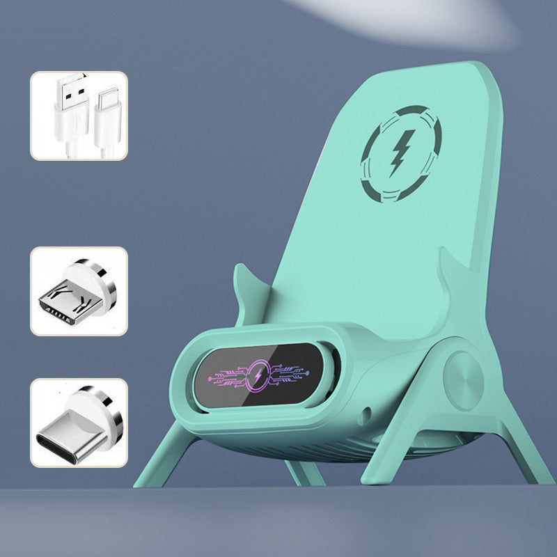 ✨⚡ Your Desk’s New MVP! Multifunctional Wireless Charger Stand – Fast Charge + Sleek Hold