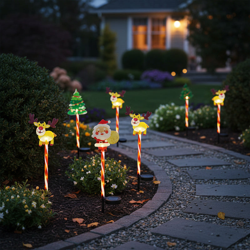 🔥🎄 50% OFF! Warm Glow Festive Garden Stake Lights – Durable + Magical Glow, Half-Price Holiday Joy!