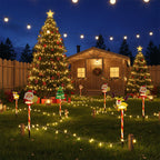 🔥🎄 50% OFF! Warm Glow Festive Garden Stake Lights – Durable + Magical Glow, Half-Price Holiday Joy!