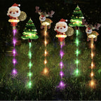 🔥🎄 50% OFF! Warm Glow Festive Garden Stake Lights – Durable + Magical Glow, Half-Price Holiday Joy!