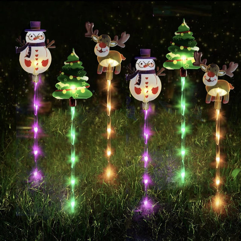 🔥🎄 50% OFF! Warm Glow Festive Garden Stake Lights – Durable + Magical Glow, Half-Price Holiday Joy!