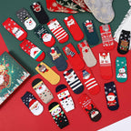 🎄🧦 50% OFF! Christmas Socks Advent Calendar – 24 Days of Festive Socks, Cute Designs for Kids & Adults!