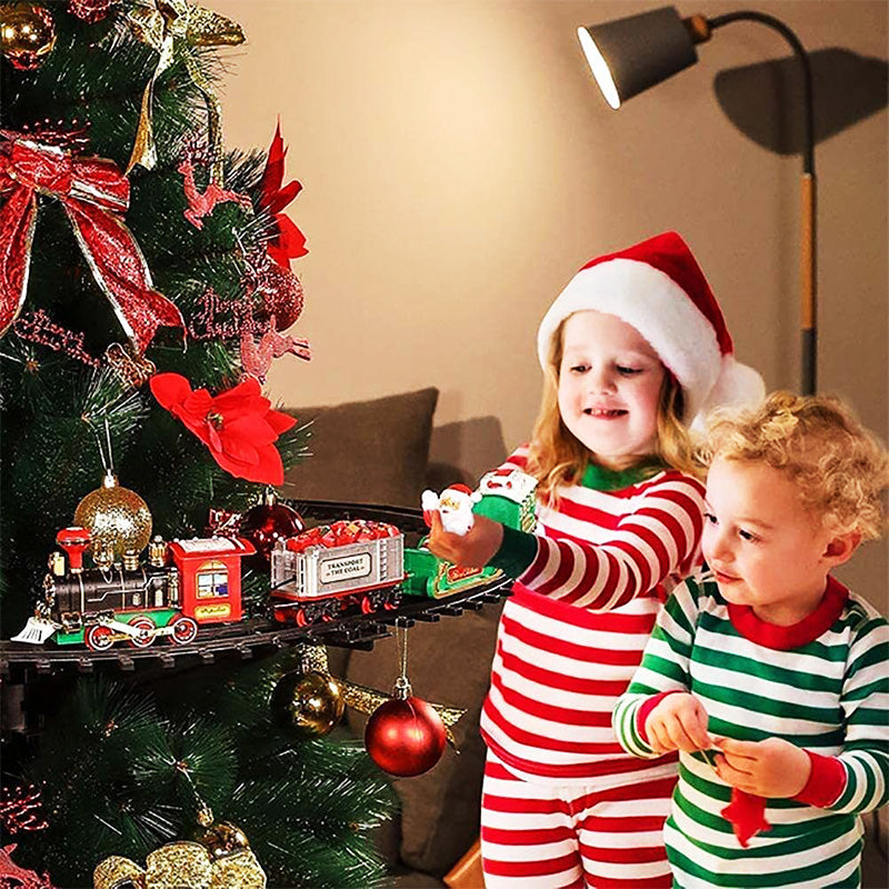 ⌛🎄 Limited 50% OFF! Electric Christmas Train Toy – Best Kids’ Gift, Festive Decor + Play Fun, Don’t Miss!