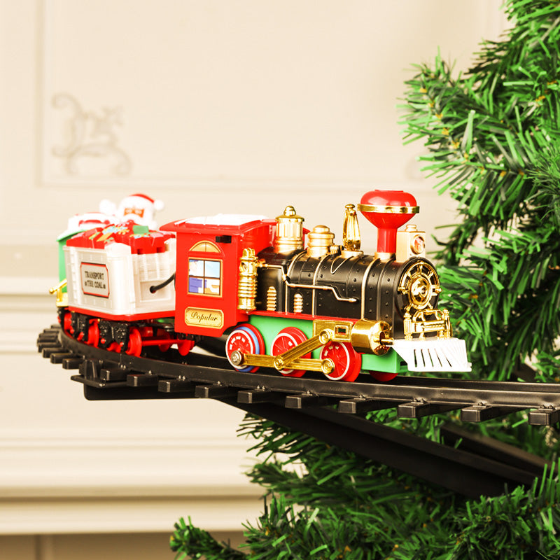 ⌛🎄 Limited 50% OFF! Electric Christmas Train Toy – Best Kids’ Gift, Festive Decor + Play Fun, Don’t Miss!