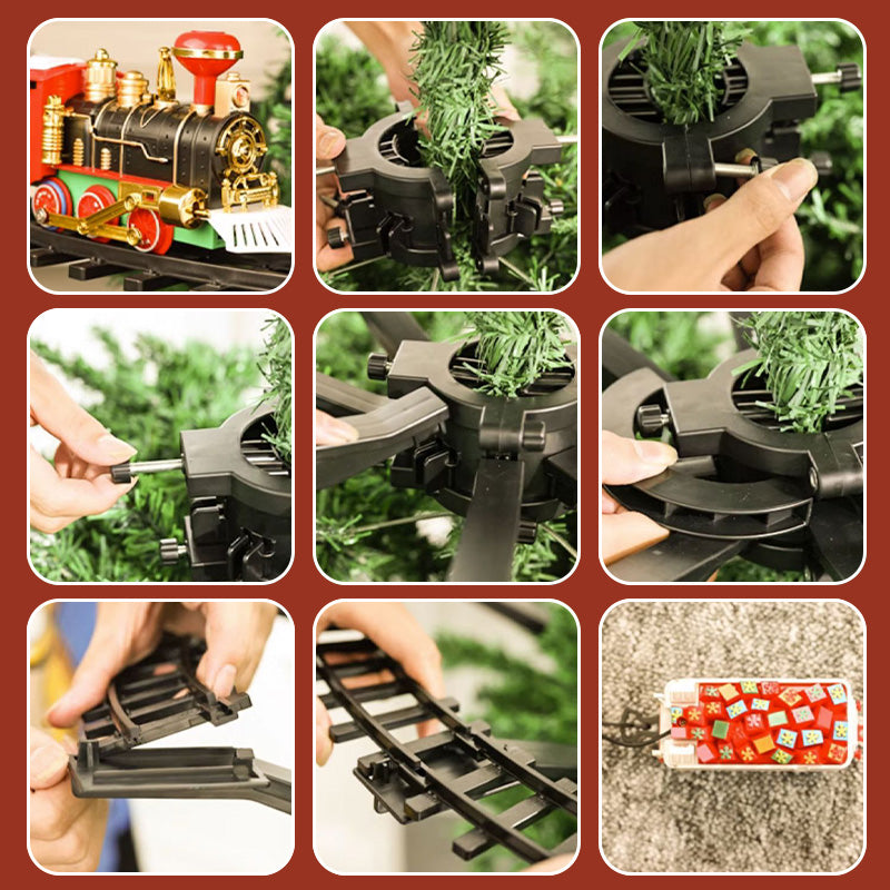 ⌛🎄 Limited 50% OFF! Electric Christmas Train Toy – Best Kids’ Gift, Festive Decor + Play Fun, Don’t Miss!