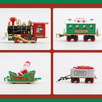 ⌛🎄 Limited 50% OFF! Electric Christmas Train Toy – Best Kids’ Gift, Festive Decor + Play Fun, Don’t Miss!