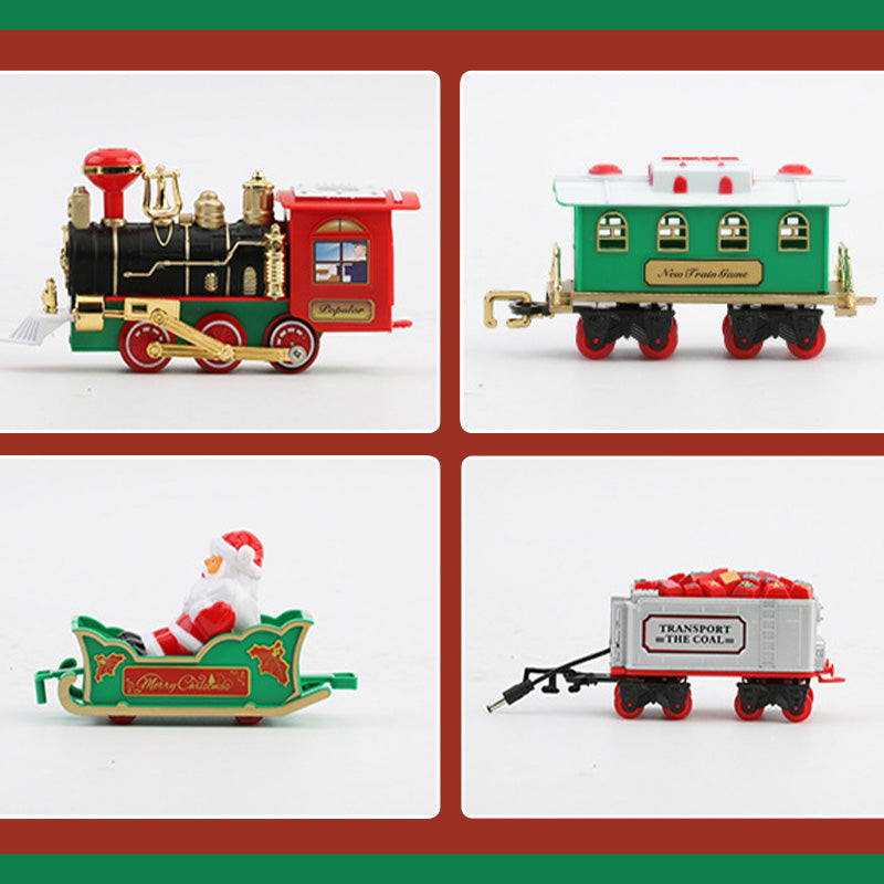 ⌛🎄 Limited 50% OFF! Electric Christmas Train Toy – Best Kids’ Gift, Festive Decor + Play Fun, Don’t Miss!