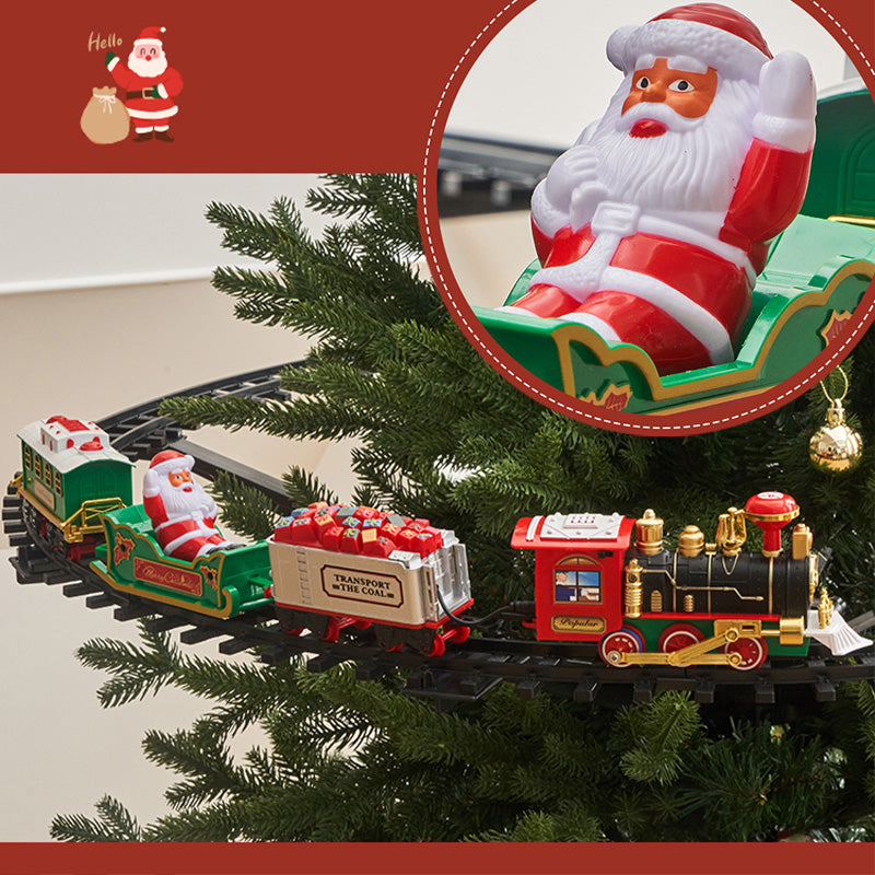 ⌛🎄 Limited 50% OFF! Electric Christmas Train Toy – Best Kids’ Gift, Festive Decor + Play Fun, Don’t Miss!