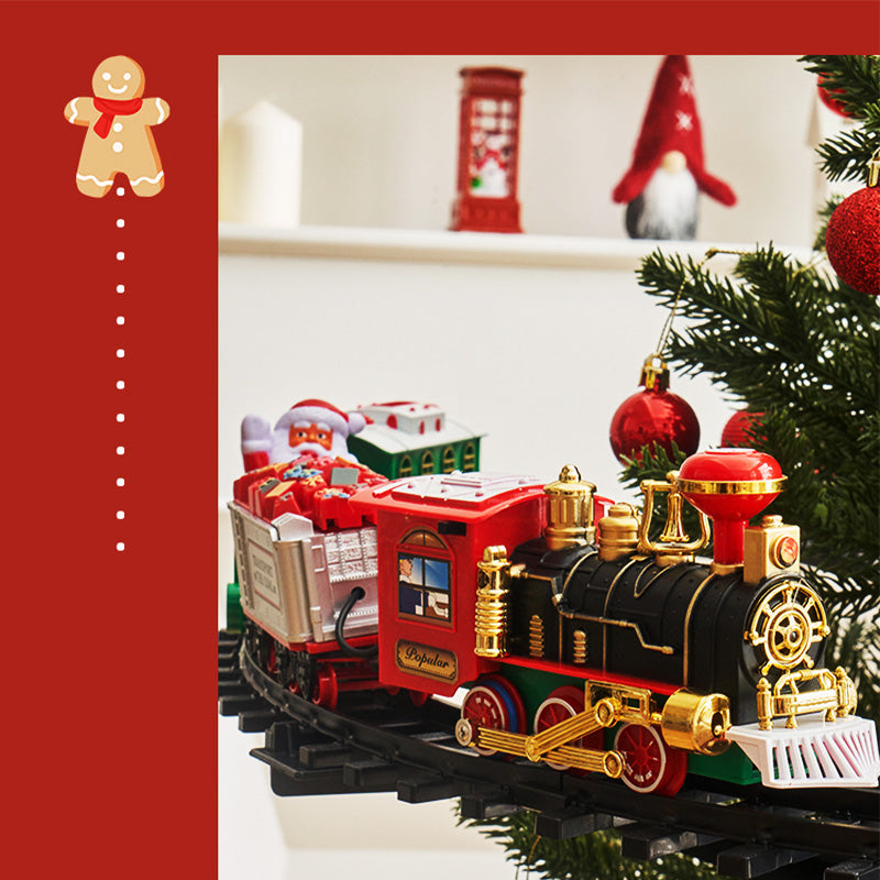 ⌛🎄 Limited 50% OFF! Electric Christmas Train Toy – Best Kids’ Gift, Festive Decor + Play Fun, Don’t Miss!