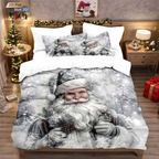 Festive Christmas 3-Piece Duvet Cover Set
