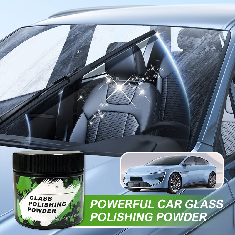 ✨🚗 Powerful Car Glass Polishing Powder – Scratch Removal & Crystal Clear Shine, Easy to Use!