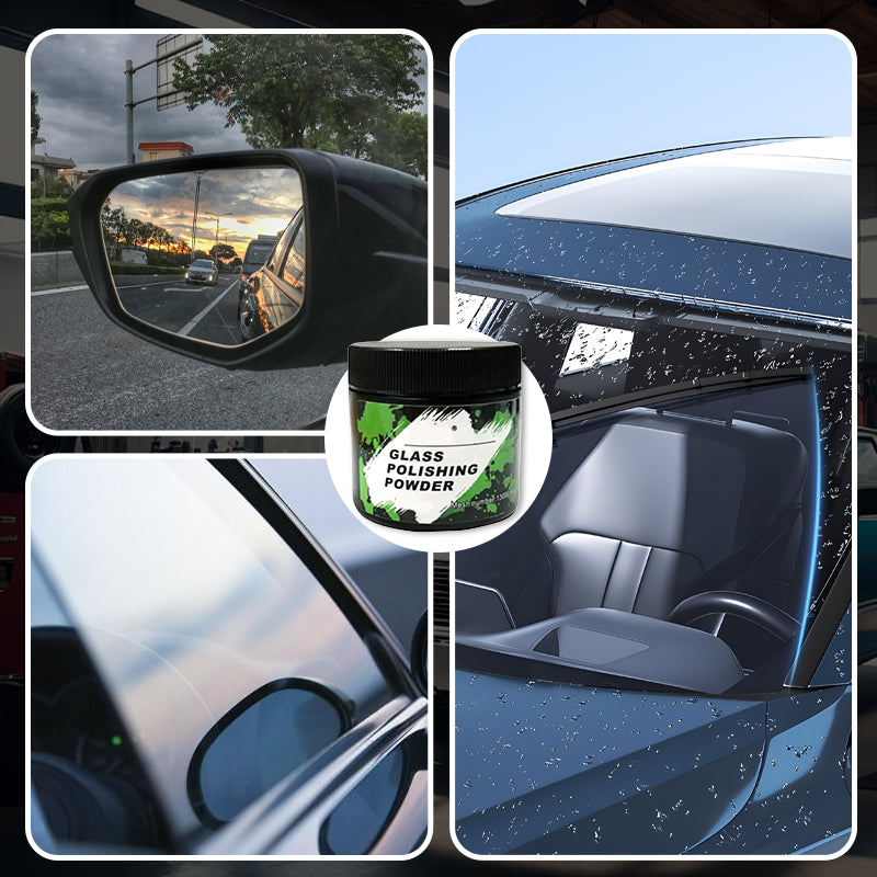 ✨🚗 Powerful Car Glass Polishing Powder – Scratch Removal & Crystal Clear Shine, Easy to Use!