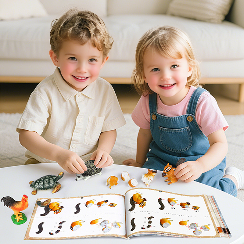 Kids' Insect & Animal Slot-Assembly Toys – Educational Cognitive Fun, Easy Snap-Together Design!
