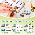 Kids' Insect & Animal Slot-Assembly Toys – Educational Cognitive Fun, Easy Snap-Together Design!