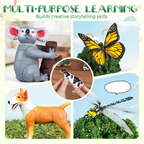 Kids' Insect & Animal Slot-Assembly Toys – Educational Cognitive Fun, Easy Snap-Together Design!