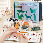 Kids' Insect & Animal Slot-Assembly Toys – Educational Cognitive Fun, Easy Snap-Together Design!