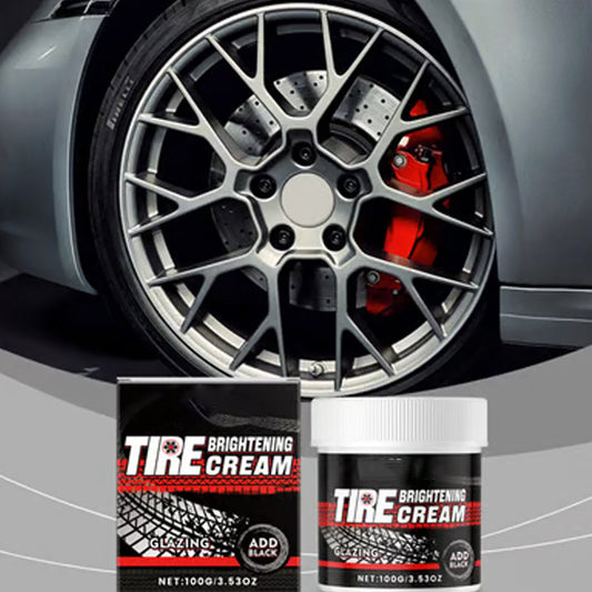 🛡️🚘 Professional Long-Lasting Tire Wax – Non-Greasy Shine & UV Protection, Fights Dirt/Oxidation!