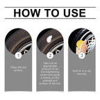 🛡️🚘 Professional Long-Lasting Tire Wax – Non-Greasy Shine & UV Protection, Fights Dirt/Oxidation!