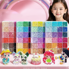 96-Color Complete Fuse Bead Kit – Family Craft Fun & Cognitive Growth, Perfect for Parent-Child Bonding!