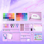 96-Color Complete Fuse Bead Kit – Family Craft Fun & Cognitive Growth, Perfect for Parent-Child Bonding!