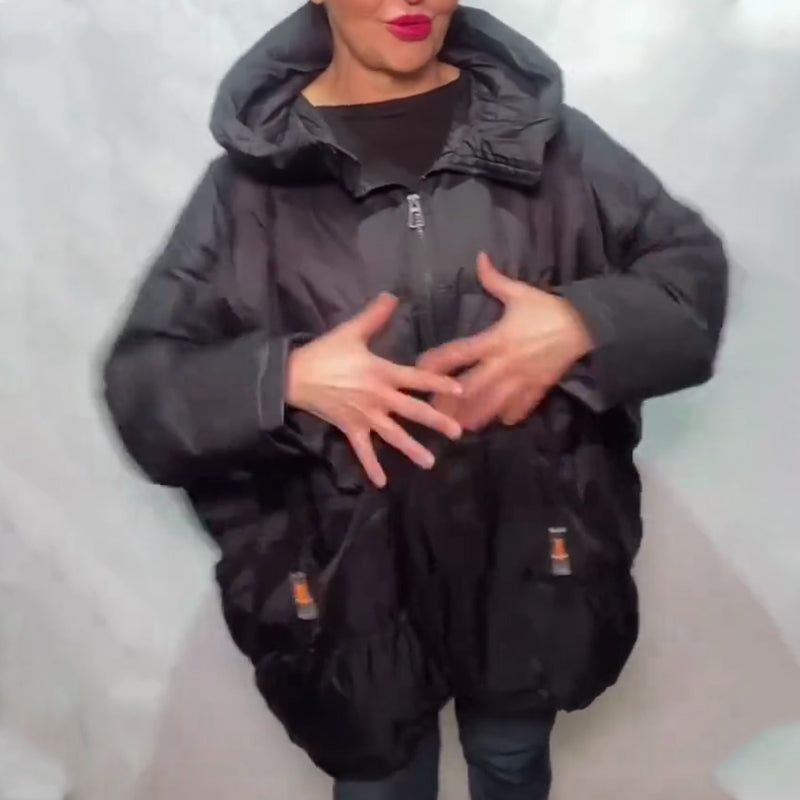 ☁️ Women's Goose Down Oversized Puffer – Max Warmth & Cloud-Like Comfort!