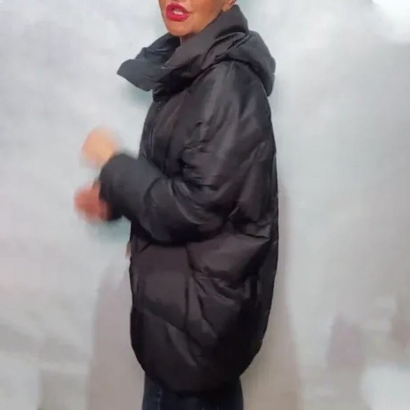 ☁️ Women's Goose Down Oversized Puffer – Max Warmth & Cloud-Like Comfort!