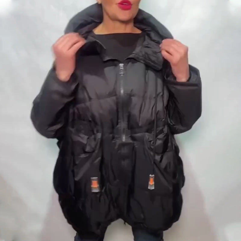 ☁️ Women's Goose Down Oversized Puffer – Max Warmth & Cloud-Like Comfort!