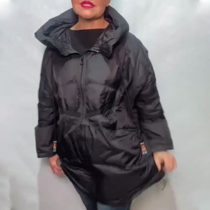 ☁️ Women's Goose Down Oversized Puffer – Max Warmth & Cloud-Like Comfort!