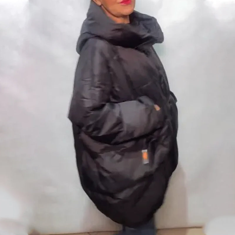 ☁️ Women's Goose Down Oversized Puffer – Max Warmth & Cloud-Like Comfort!