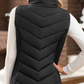 ✨Women's Slim-Fit Warm Stand Collar Vest – Cozy Thermal Fabric, Stand Collar & Effortless Layering! Elevates winter outfits (paired with sweaters/coats) without adding bulk!