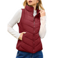 ✨Women's Slim-Fit Warm Stand Collar Vest – Cozy Thermal Fabric, Stand Collar & Effortless Layering! Elevates winter outfits (paired with sweaters/coats) without adding bulk!