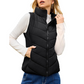 ✨Women's Slim-Fit Warm Stand Collar Vest – Cozy Thermal Fabric, Stand Collar & Effortless Layering! Elevates winter outfits (paired with sweaters/coats) without adding bulk!