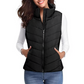 ✨Women's Slim-Fit Warm Stand Collar Vest – Cozy Thermal Fabric, Stand Collar & Effortless Layering! Elevates winter outfits (paired with sweaters/coats) without adding bulk!