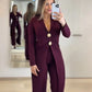 ✨ Soft Elegance Winter Jumpsuit – Women’s Lapel Long-Sleeve Design, Breathable Warm Fabric Feels Gentle on Skin. Flowy yet structured fit balances comfort and grace, perfect for weekend dates!