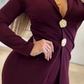 ✨ Soft Elegance Winter Jumpsuit – Women’s Lapel Long-Sleeve Design, Breathable Warm Fabric Feels Gentle on Skin. Flowy yet structured fit balances comfort and grace, perfect for weekend dates!
