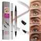 🏆Flash Sale⚡Meer dan 50.000 verkocht!💥💕2-in-1 waterbestendige vloeibare wenkbrauwpen