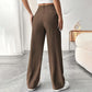 👖 50% RABATT! ✨ Damen Hose mit hoher Taille – Weite Beinform & atmungsaktiver Stoff – Figurschmeichelnd, ideal für Büro & Freizeit – bequemer, stylischer Allrounder 💼