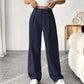 👖 50% RABATT! ✨ Damen Hose mit hoher Taille – Weite Beinform & atmungsaktiver Stoff – Figurschmeichelnd, ideal für Büro & Freizeit – bequemer, stylischer Allrounder 💼