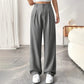 👖 50% RABATT! ✨ Damen Hose mit hoher Taille – Weite Beinform & atmungsaktiver Stoff – Figurschmeichelnd, ideal für Büro & Freizeit – bequemer, stylischer Allrounder 💼