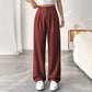 👖 50% RABATT! ✨ Damen Hose mit hoher Taille – Weite Beinform & atmungsaktiver Stoff – Figurschmeichelnd, ideal für Büro & Freizeit – bequemer, stylischer Allrounder 💼