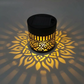 🌀Sommer-Sale 50% Rabatt 🌞💡Solar Mandala Wandleuchte für den Außenbereich, Garten, Zaun, Projektorlampe, Terrasse, Stimmungsdekoration