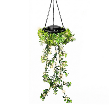 🔥 Heute -50 %! 🌿 Solar-Efeu-Lichterkette – wetterfest mit 8 Lichtmodi für Garten, Balkon & Terrasse
