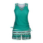 🏖️Sommer-Sale 50% Rabatt🏝️🩱Zweiteiliger Tankini– hochtailliert mit Bandeau-Top – perfekt für den Strand👙